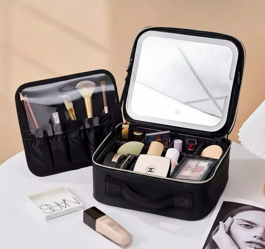 Organizador de Maquillaje con Espejo LED Hanku™