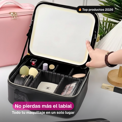 Organizador de Maquillaje con Espejo LED Hanku™